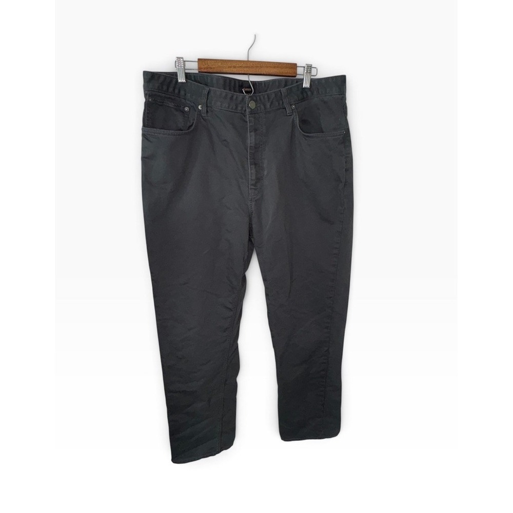 Quince Men Comfort Stretch Traveler 5-Pocket Pants Tan 40x33 Charcoal Gray